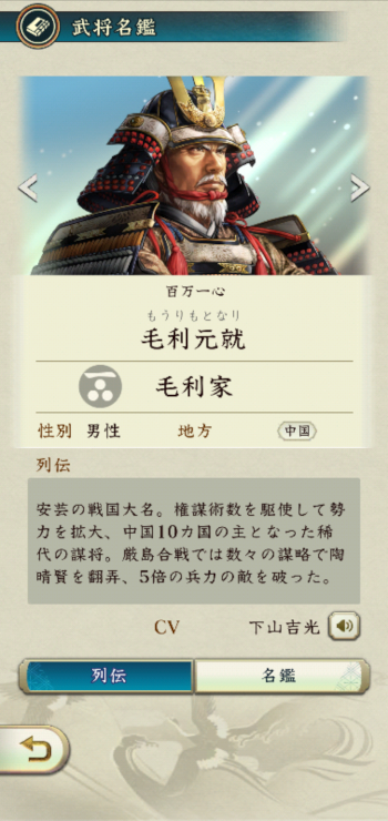 毛利　元就-2